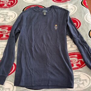 Polo Ralph Lauren Navy Long Sleeve Tee